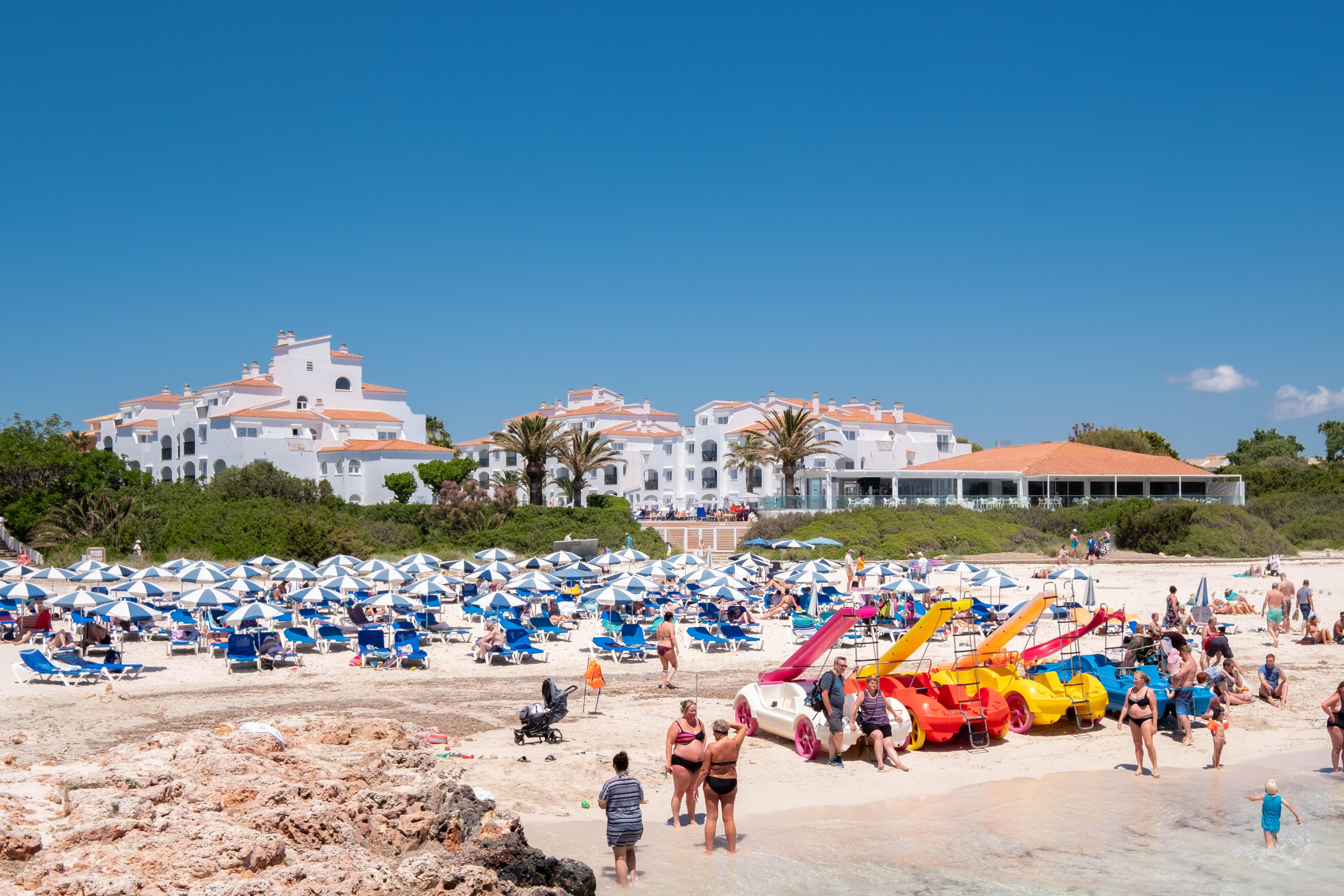 Carema Beach Menorca Cala en Bosch Zewnętrze zdjęcie